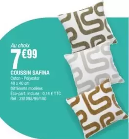 Coussin Safina