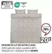 Parure De Lit En Satin Clara