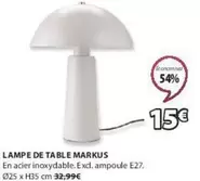 Lampe De Table Markus