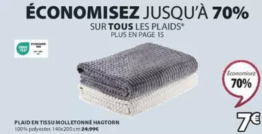 Plaid En Tissu Molletonné Hagtorn