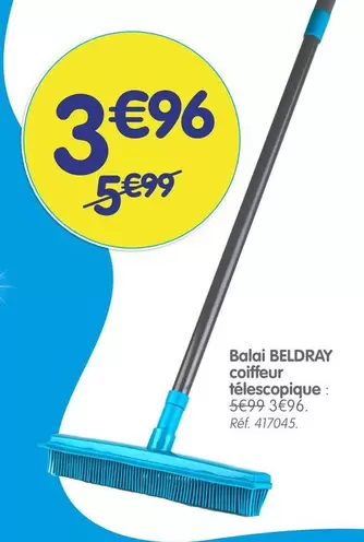 Beldray - Balai Coiffeur offre à 3,96€ sur B&M