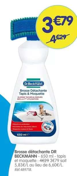 Dr. Beckmann - Brosse Détachante offre à 3,79€ sur B&M