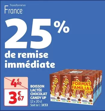 Candia - Boisson Lactée Chocolat Candy Up