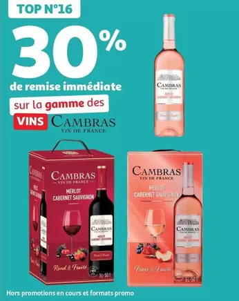 Cambras - Sur La Gamme Des Vins