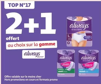 Always - Au Choix Sur La Gamme