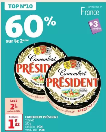 Président - Camembert