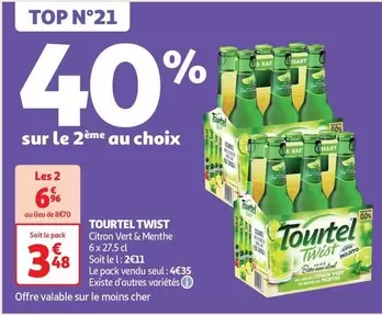 Tourtel Twist - Citron Vert & Menthe