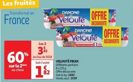 Danone - Velouté Fruix