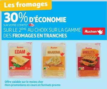 Auchan - Fromages En Tranches