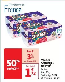 Nestlé - Yaourt Smarties