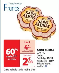 Saint Albray - 33% Mg 200g