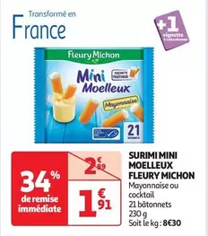 Fleury Michon - Surimi Mini Moelleux