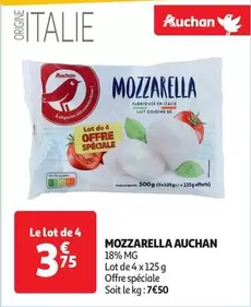 Auchan - Mozzarella