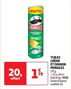 Pringles - Tuiles Crème Et Oignon