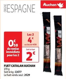 Auchan - Fuet Catalan