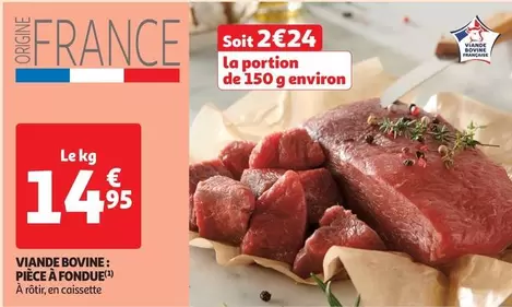 Viande Bovine: Pièce À Fondue