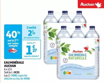 Auchan - Eau Minérale