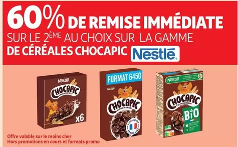 Nestlé - Sur La Gamme De Céréales Chocapic