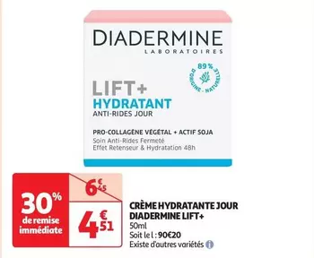 Diadermine - Crème Hydratante Jour Lift+