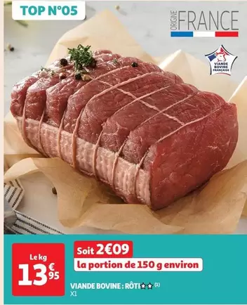 Viande Bovine : Rôti