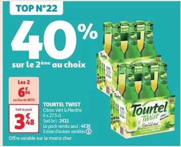 Tourtel Twist - Citron Vert & Menthe