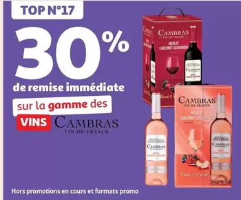 Cambras - Sur La Gamme Des Vins