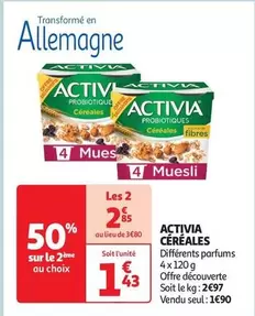 Danone - Activia Céréales