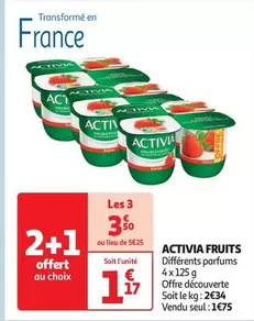 Danone - Activia Fruits