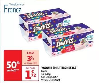 Nestlé - Yaourt Smarties