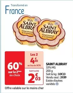 Saint Albray - 33% Mg 200g