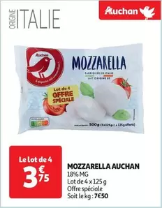 Auchan - Mozzarella