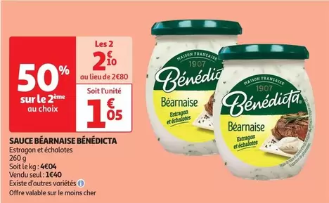 Bénédicta - Sauce Béarnaise