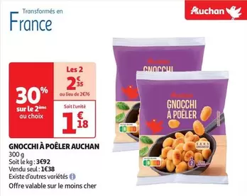 Auchan - Gnocchi À Poêler