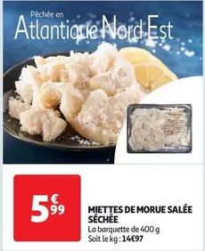 Miettes De Morue Salée Séchée