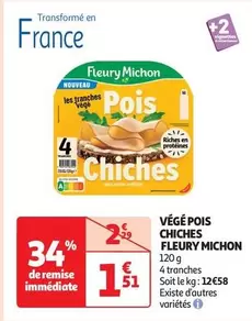 Fleury Michon - Vege Pois Chiches