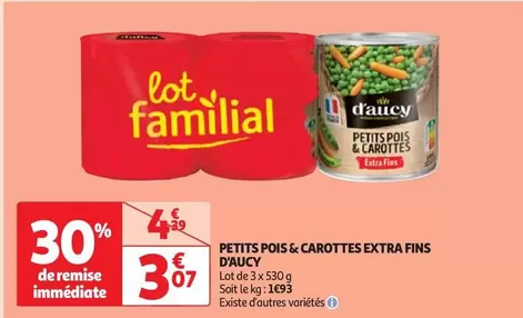 D'Aucy - Petits Pois & Carottes Extra Fins