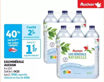 Auchan - Eau Minérale