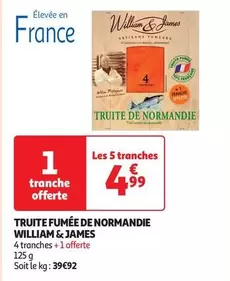 William & James - Truite Fumée De Normandie