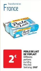 Yoplait - Perle De Lait