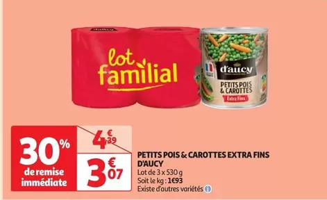 D'Aucy - Petits Pois & Carottes Extra Fins