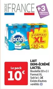 Lactel - Lait Demi-Écrémé