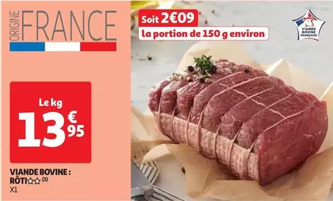 Viande Bovine: Rôti