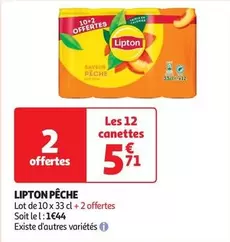 Lipton - Pêche