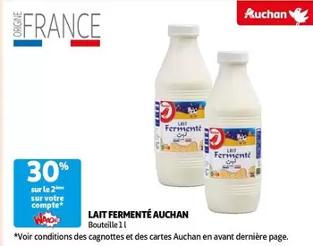 Auchan - Lait Fermenté