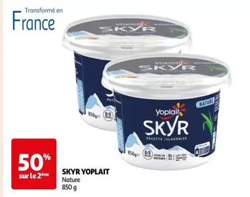 Yoplait - Skyr offre sur Auchan Supermarché