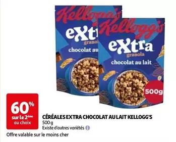 Kellogg'S - Céréales Extra Chocolat Au Lait