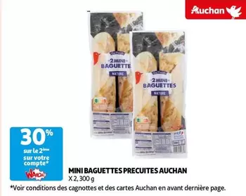 Auchan - Mini Baguettes Precuites