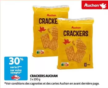 Auchan - Crackers