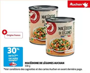 Auchan - Macédoine De Légumes