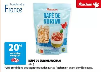 Auchan - Râpé De Surimi